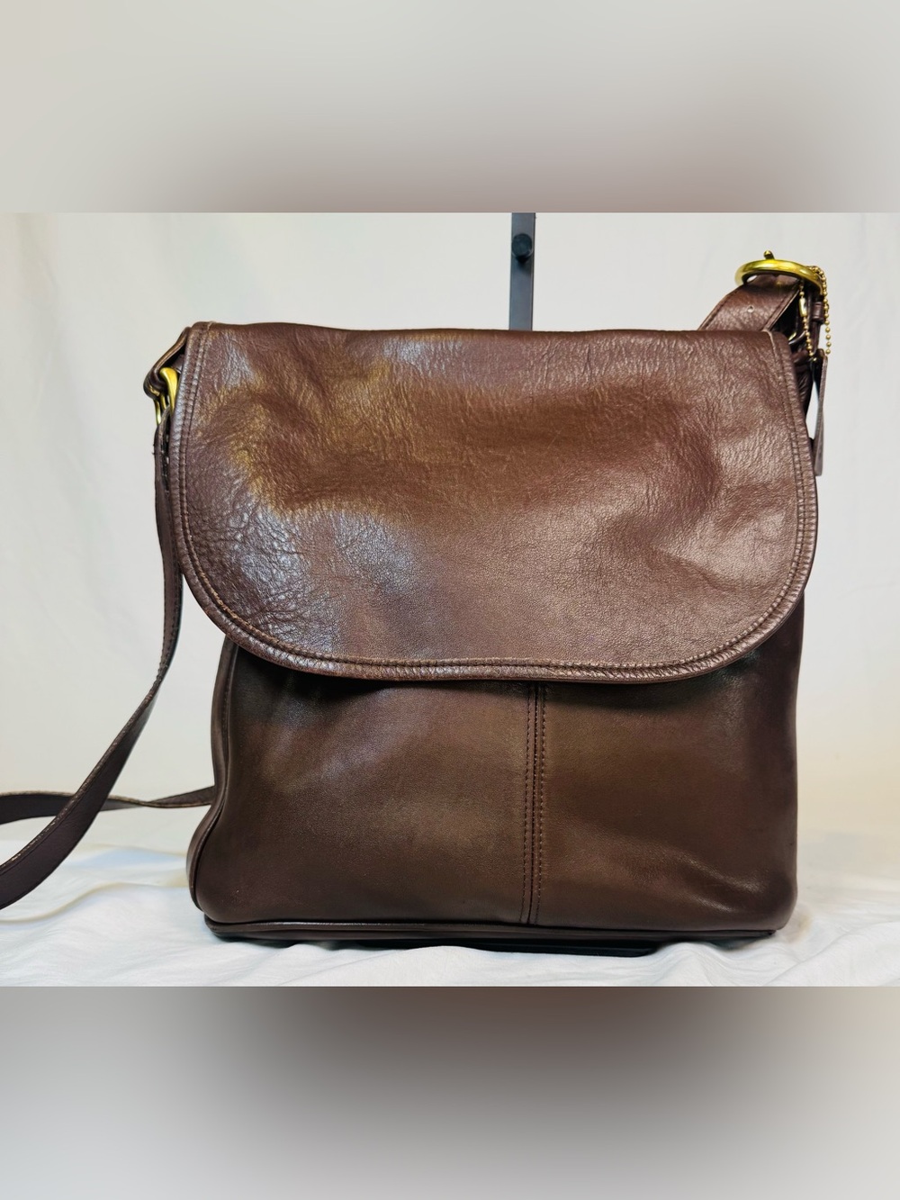 Coach Brown Leather Crossbody Bag